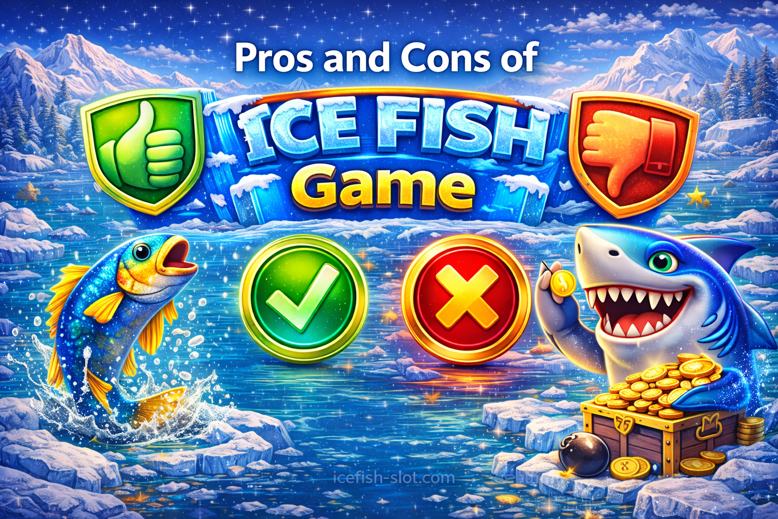 Pros and Cons of Ice Fish Game