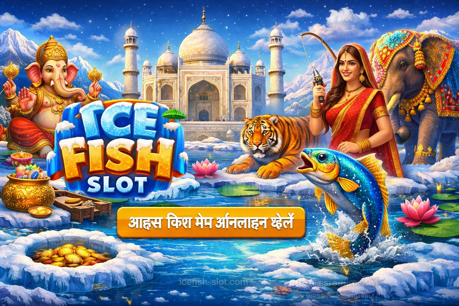 आइस फिश गेम ऑनलाइन कैसे खेलें?