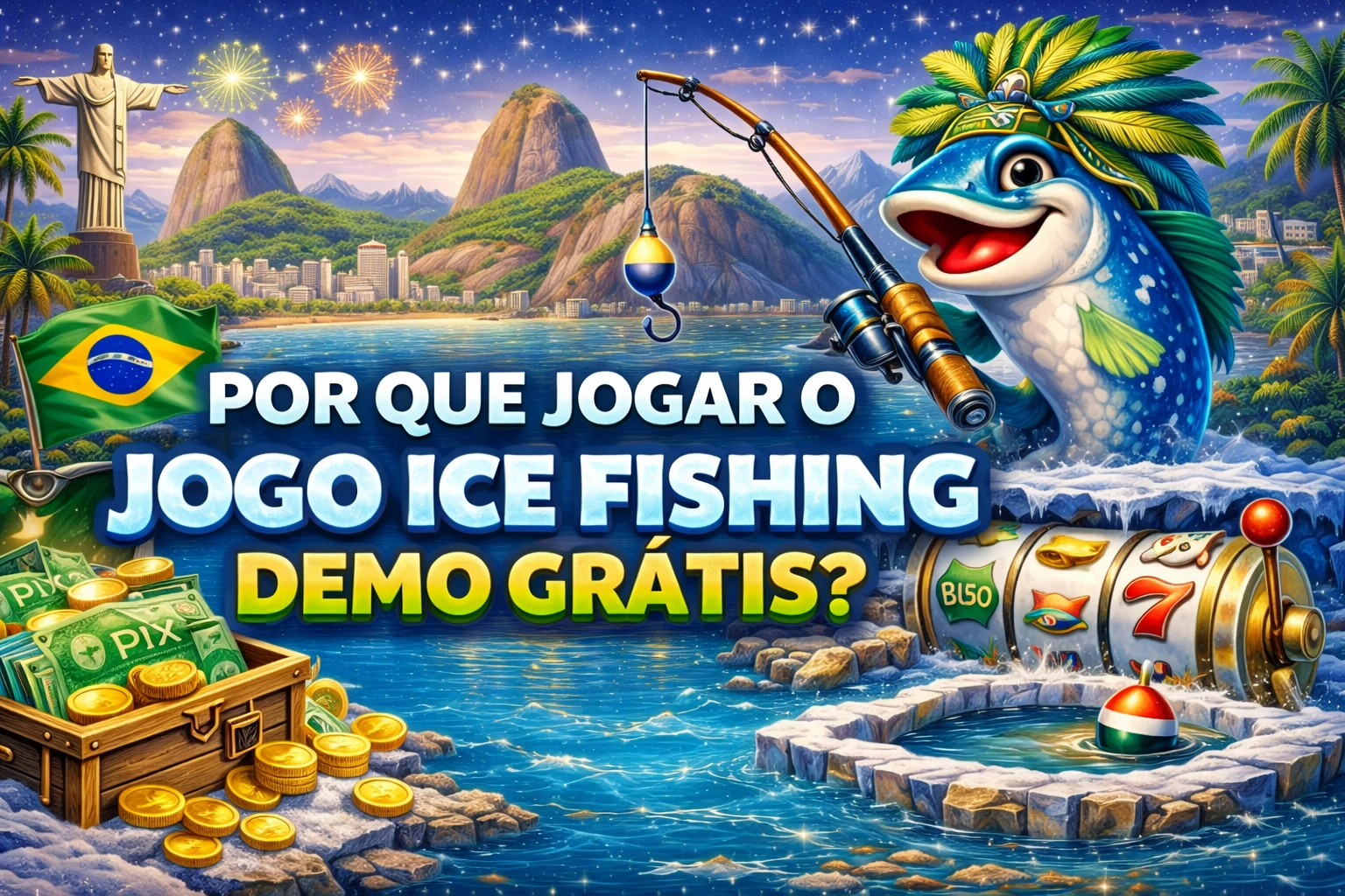 Por que jogar Ice Fishing Demo grátis?