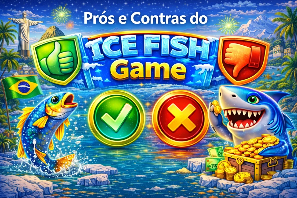 Vantagens e desvantagens do Ice Fish Game
