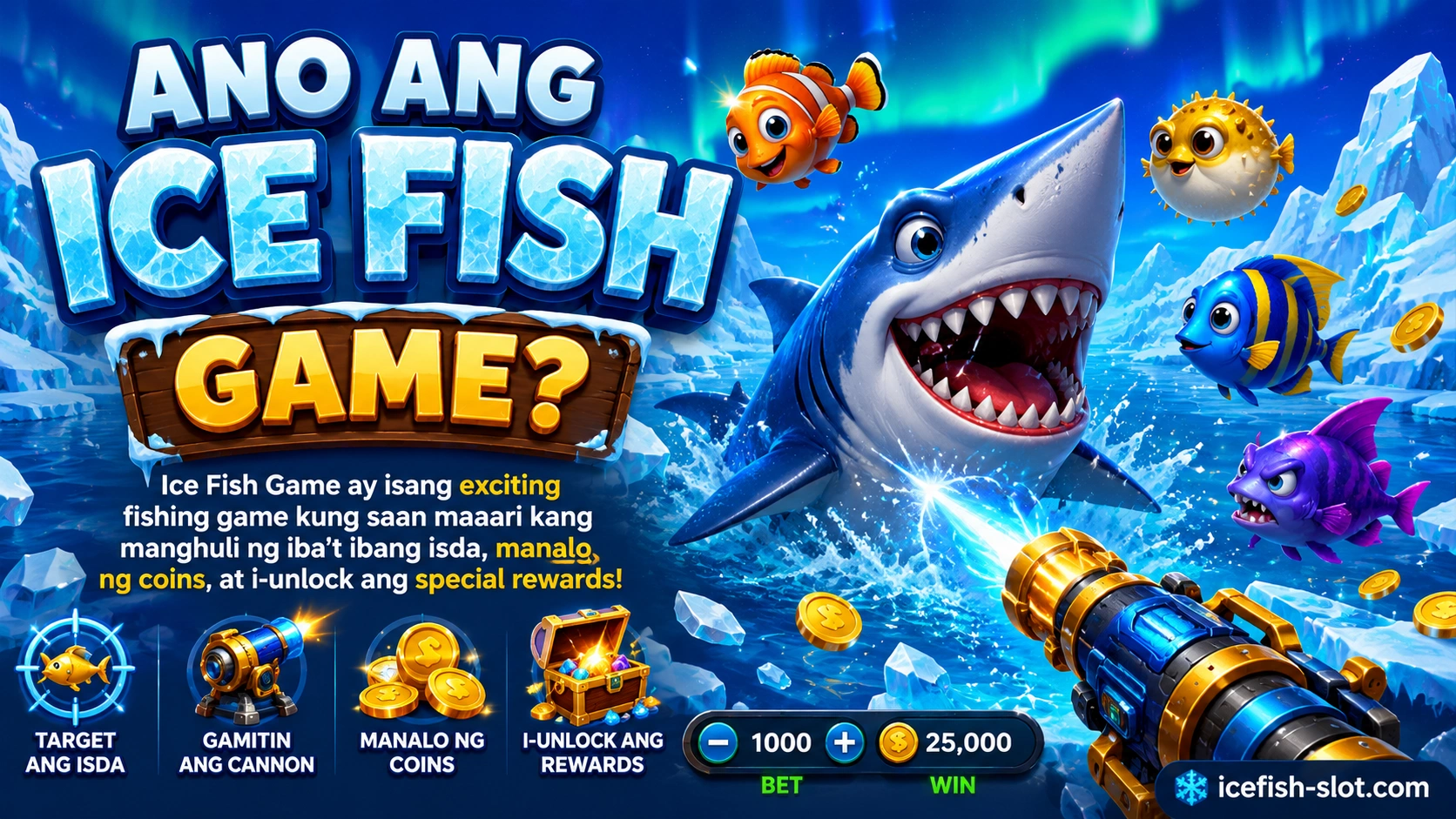 Ano ang Ice Fish Game?
