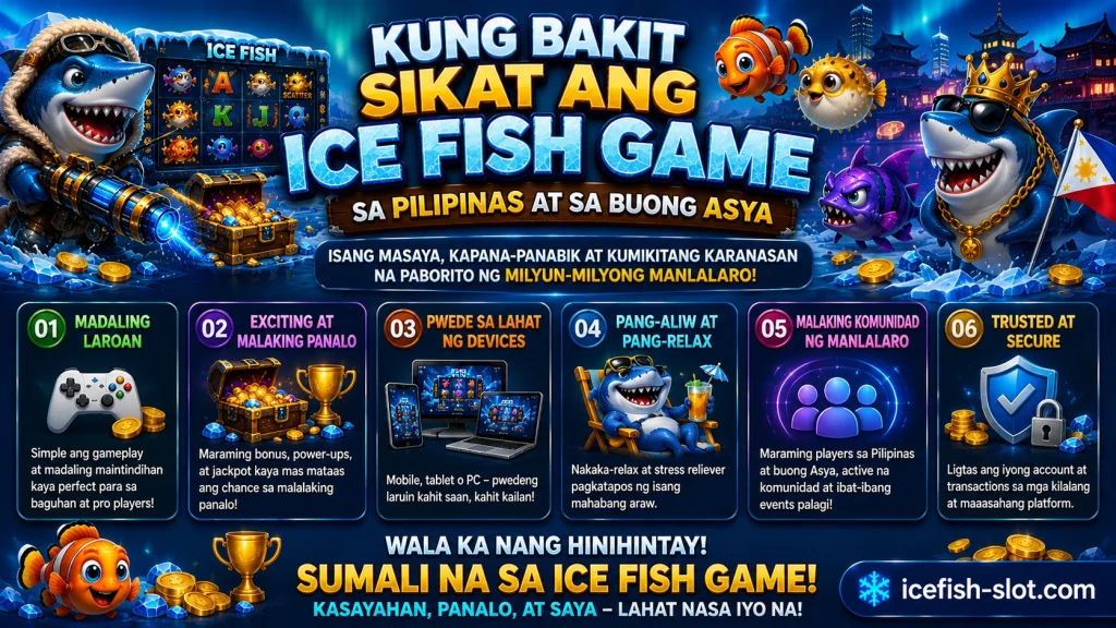 Kung Bakit Sikat ang Ice Fish Game sa Pilipinas at sa Buong Asya