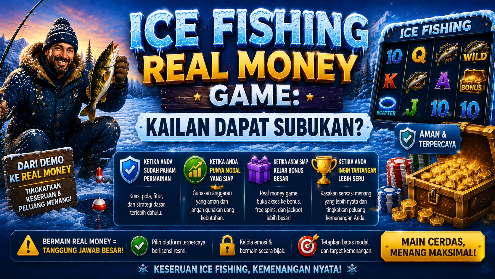 Ice Fishing Real Money Game: Kailan Dapat Subukan?