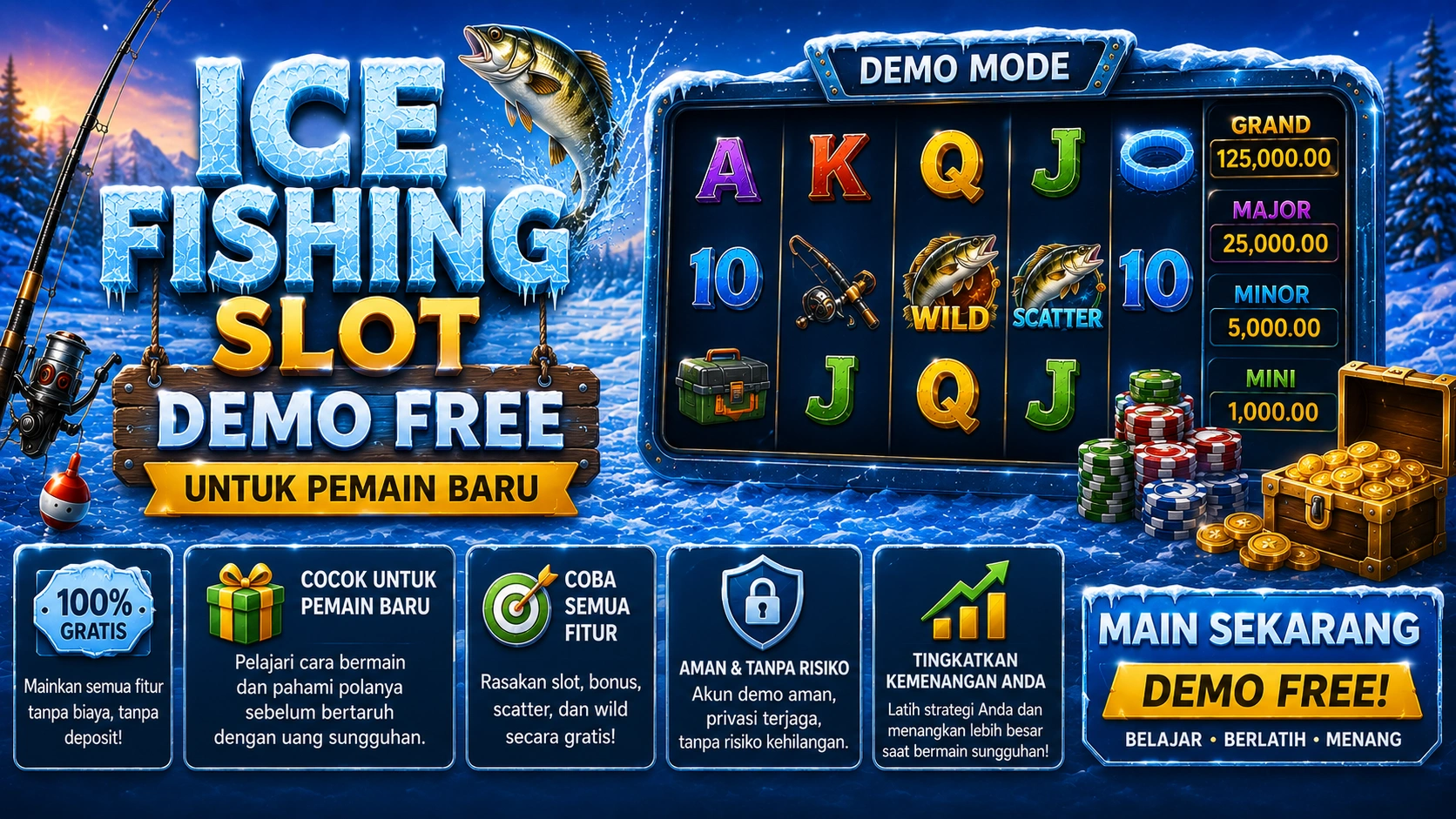 Ice Fishing Slot Demo Free untuk Pemain Baru